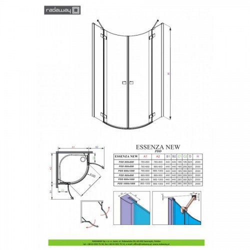 Radaway Essenza New PDD