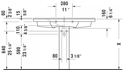 Duravit P3 Comforts 233210