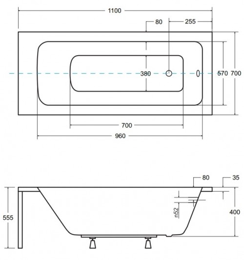 Besco Talia 110x70