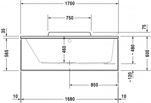 Duravit DuraStyle 170x70