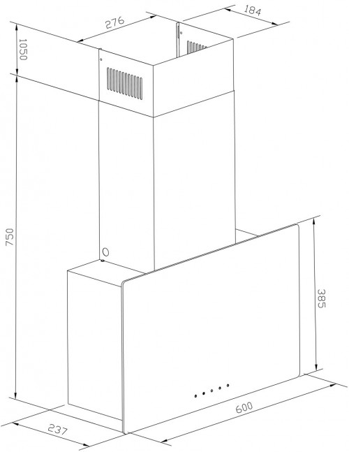 Pyramida V1 60 BL