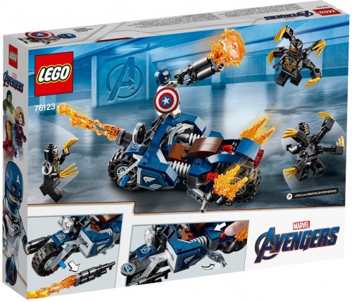 Lego Captain America Outriders Attack 76123