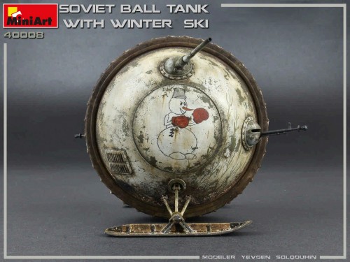 MiniArt Soviet Ball Tank with Winter Ski (1:35)