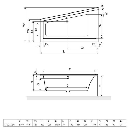 Excellent M-Sfera 160x95