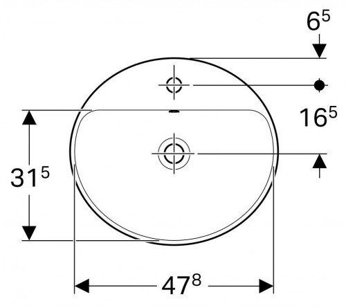 Geberit VariForm 50 500713012