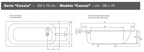 Smavit Cassia 150x70