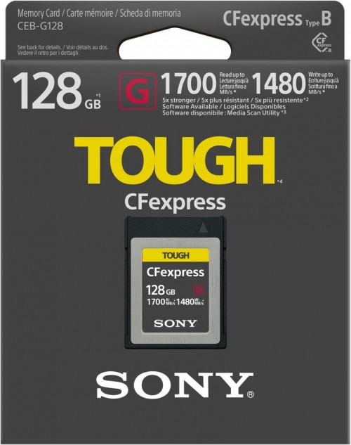 Упаковка Sony CFexpress Type B Tough