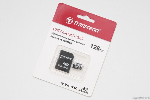 Упаковка Transcend microSDXC 330S