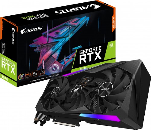 Gigabyte GeForce RTX 3070 AORUS MASTER 8G