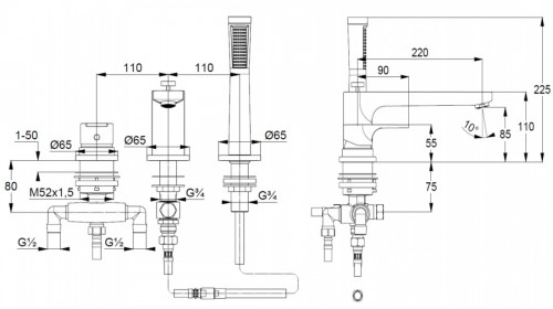 Kludi Zenta SL 484480565