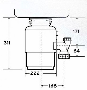 In-Sink-Erator Evolution 150