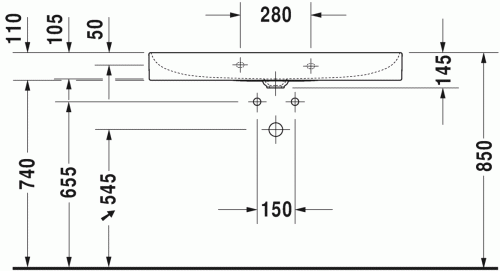 Duravit DuraSquare 235310