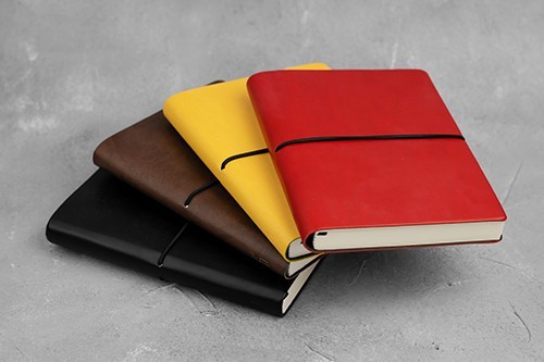 Ciak Plain Notebook Medium Black