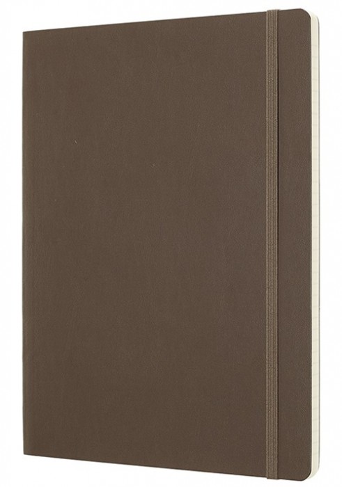 Moleskine Ruled Notebook A4 Soft Brown