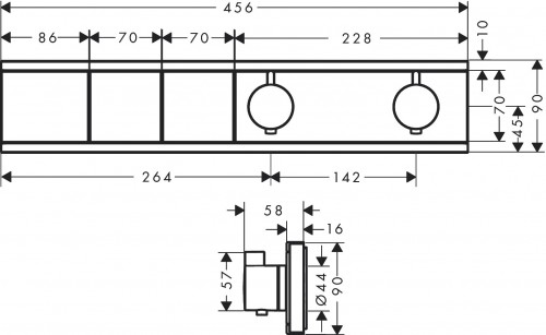 Hansgrohe RainSelect 15380000