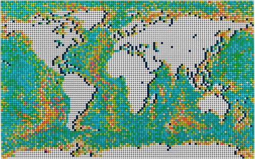 Lego World Map 31203