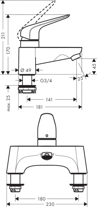 Hansgrohe Novus 71043000