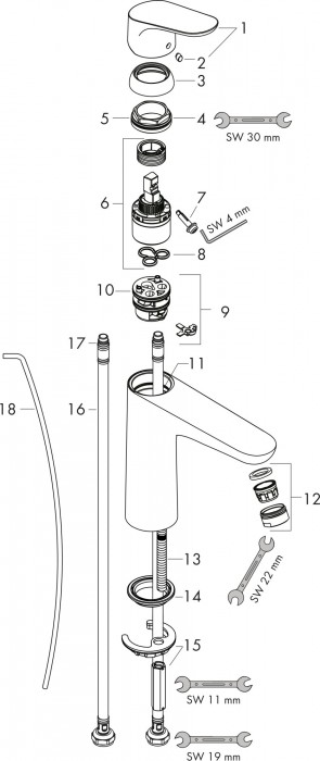 Hansgrohe Focus 31603000