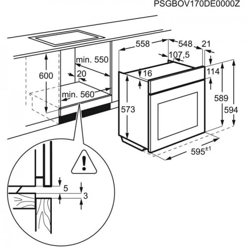 Electrolux SteamBake EOD 6C77 WV