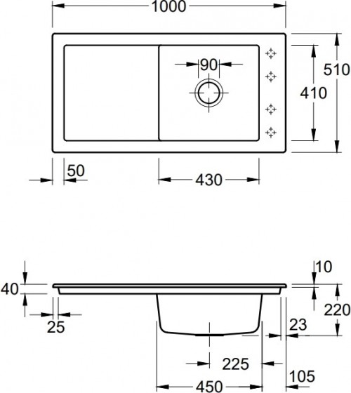 Villeroy & Boch Timeline 60 679001R1