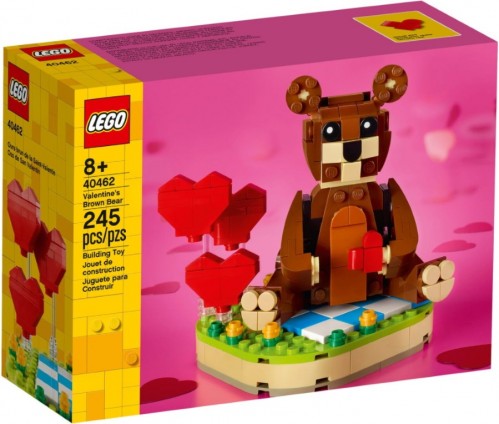 Lego Valentines Brown Bear 40462