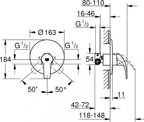 Grohe Start Curve 29114000