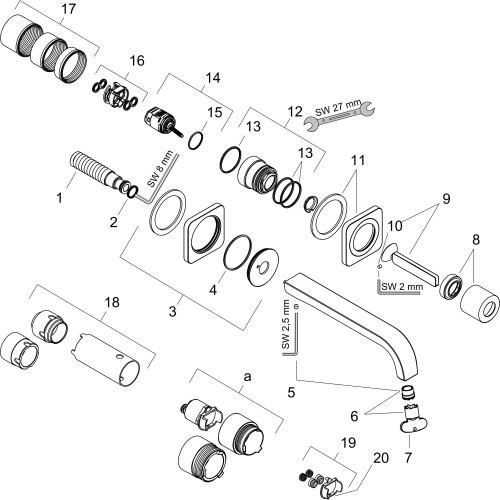 Axor Citterio E 36106000