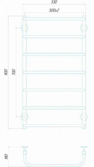 Deffi Standart P7 500x900