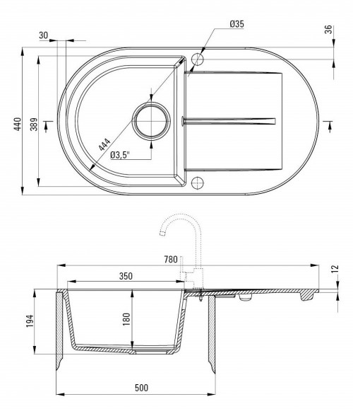 Deante Piva ZQI 211B