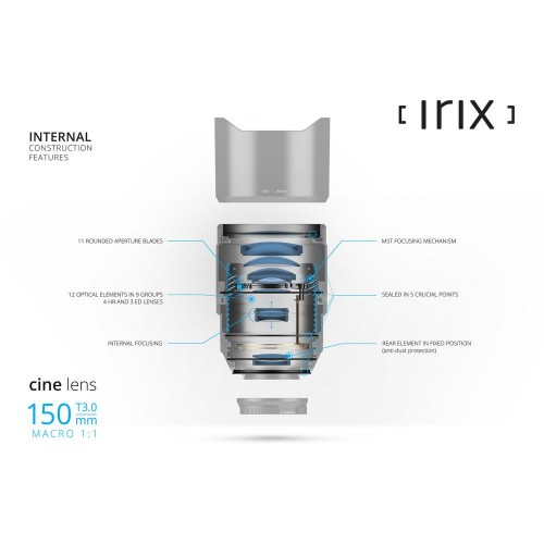 Irix 150mm T3.0 Macro 1:1 Cine