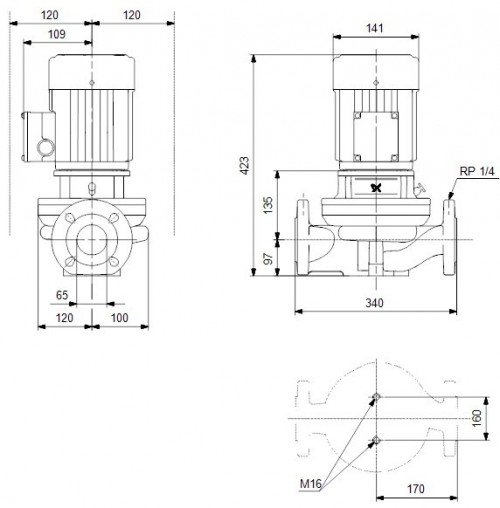 Grundfos TP 65-30/4