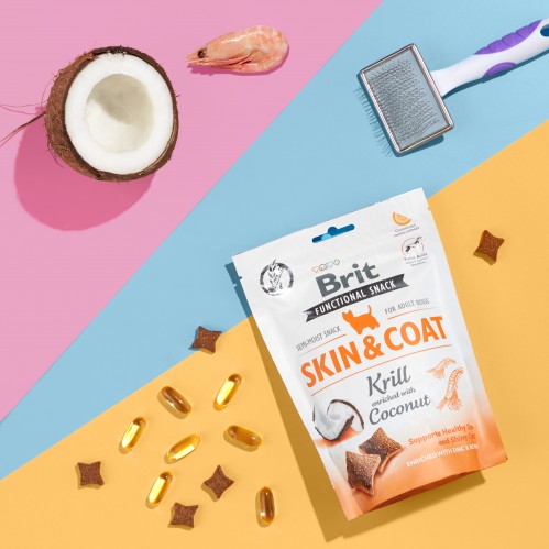 Brit Skin&Coat Krill with Coconut 0.15 kg