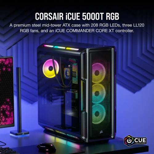 Corsair iCUE 5000T RGB Black