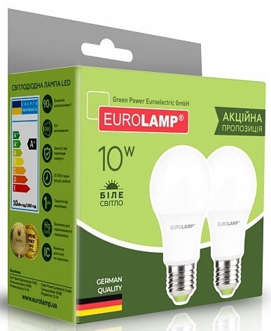 Eurolamp LED EKO A60 10W 4000K E27