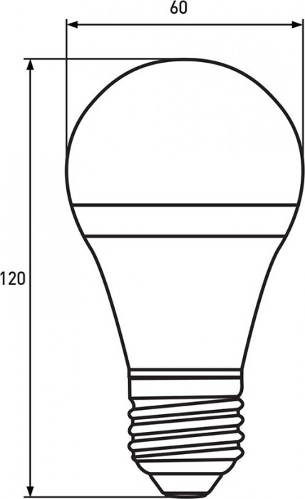 Eurolamp LED EKO A60 12W 4000K E27 2 pcs