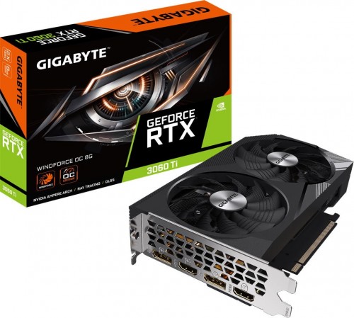 Gigabyte GeForce RTX 3060 Ti WINDFORCE OC 8G LHR