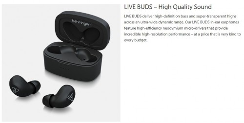 Behringer Live Buds