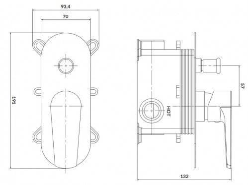 Cersanit Moduo S951-338