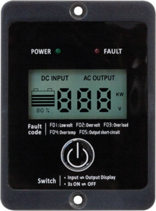 GYS Power Inverter 1502W Pure Sine Remote