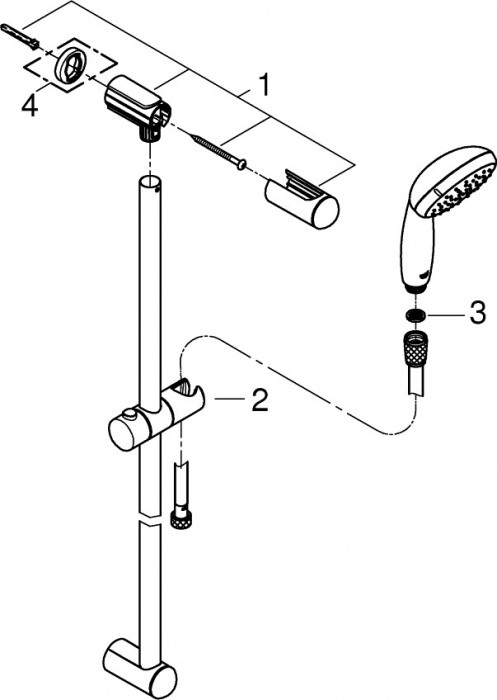 Grohe Tempesta 100 28789002