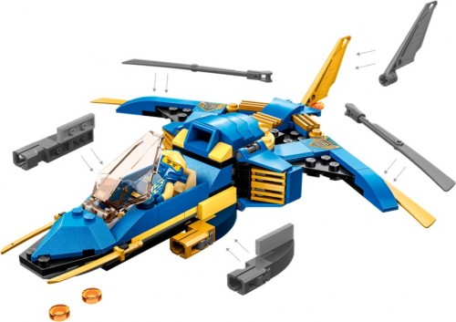 Lego Jays Lightning Jet EVO 71784