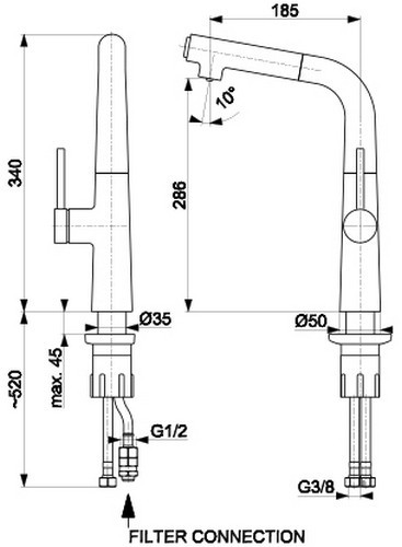 Armatura Mungo 6733-910-00