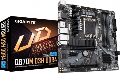 Gigabyte Q670M D3H DDR4