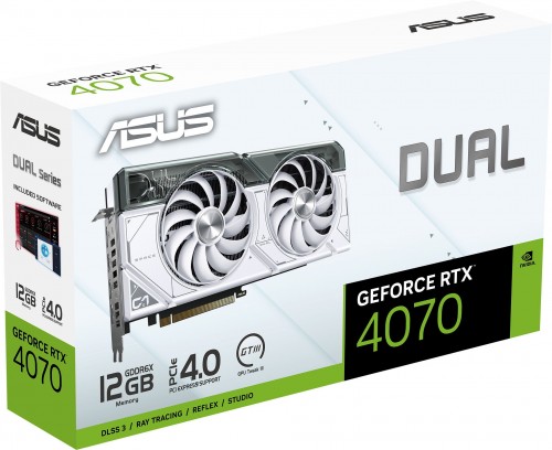 Asus GeForce RTX 4070 Dual White