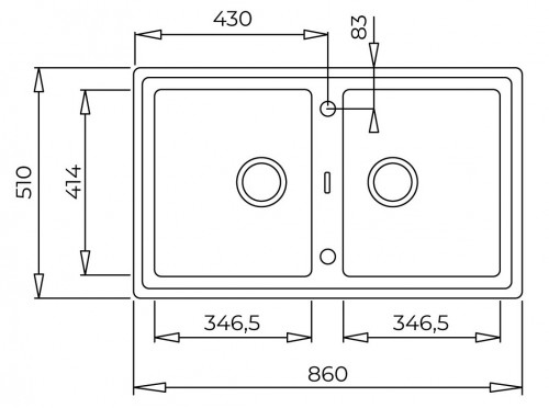 Teka Stone 90 B-TG 2B 115260011