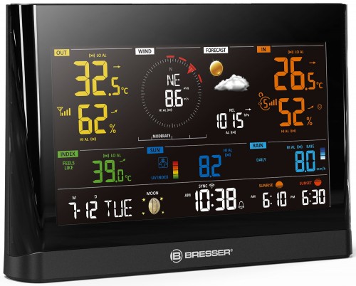 BRESSER WLAN Comfort Weather Station with 7 in 1