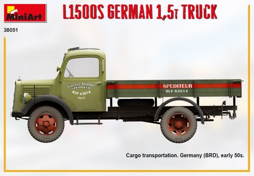 MiniArt L1500S German 1.5t Truck (1:35)