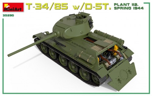 MiniArt T-34/85 w/d-5t. Plant 112. Spring 1944. Interior Kit