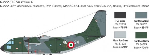 ITALERI C-27J Spartan/G.222 (1:72)