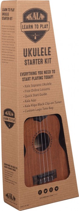 Kala Learn To Play Soprano Ukulele Starter Kit